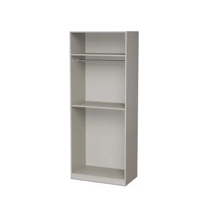 Szafa modułowa 90x225 cm z półkami i drążkami - System MAX Premium