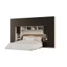 Zabudowa do sypialni 364x225 cm Kaszmirowy Beż / Czarny Onyx – SARA