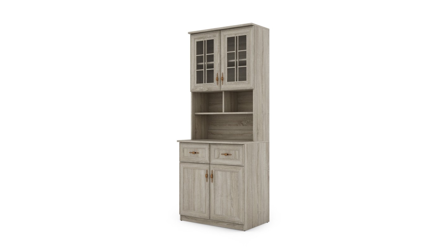 Kredens 80 cm sonoma jasna – Selvaro | eMeblast