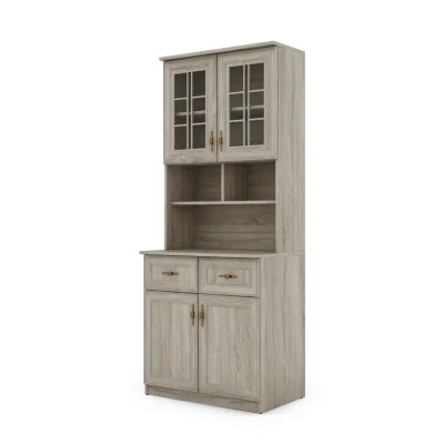 Kredens 80 cm sonoma jasna – Selvaro | eMeblast