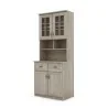 Wielofunkcyjny kredens 80 cm sonoma jasna – Selvaro