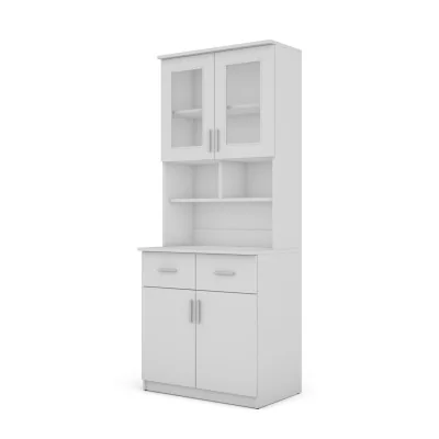 Kredens 80 cm biel – Selvaro | eMeblast