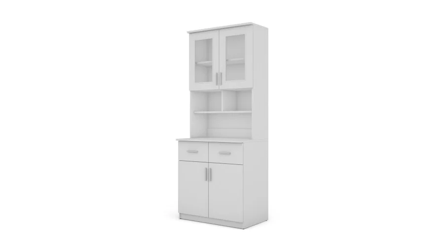 Kredens 80 cm biel – Selvaro | eMeblast Kredens 80 cm biel – Selvaro | eMeblast