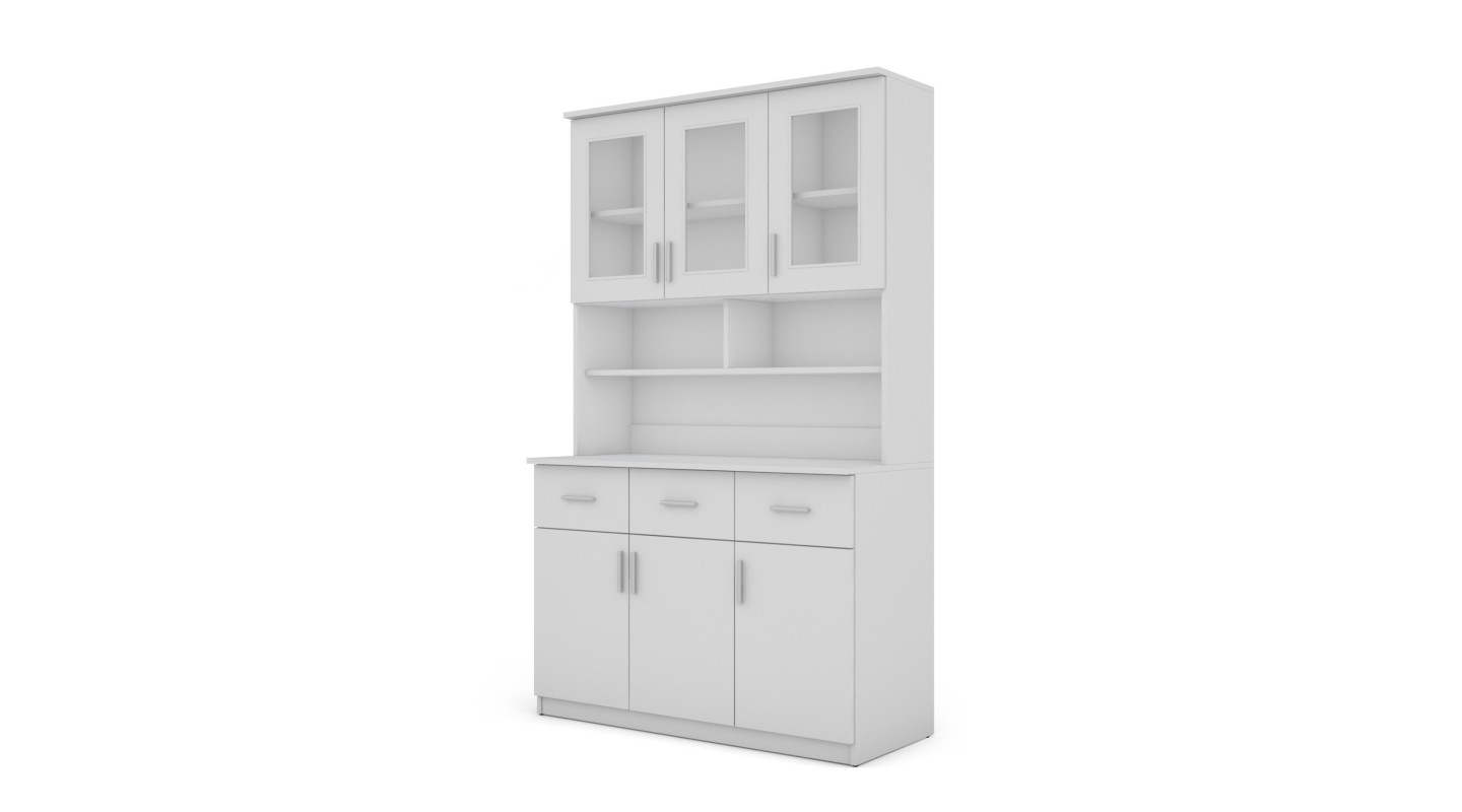 Kredens 150 cm biel – Caldvero | eMeblast Kredens 150 cm biel – Caldvero | eMeblast