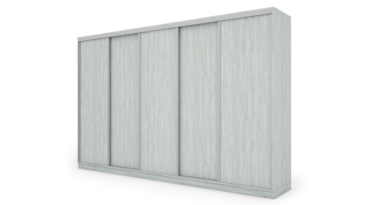 Szafa przesuwna 380x244 cm sosna anderson - Navero | eMeblast