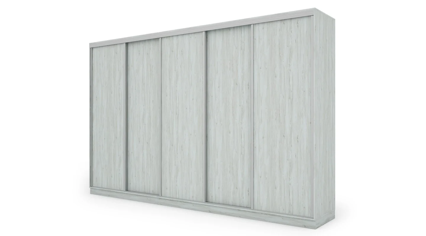 Szafa przesuwna 380x244 cm sosna anderson - Navero | eMeblast Szafa przesuwna 380x244 cm sosna anderson - Navero | eMeblast