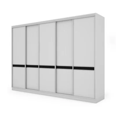 Szafa przesuwna 340x244 cm biel - Morvello | eMeblast
