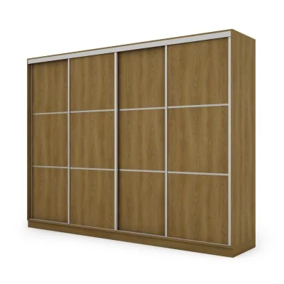Szafa przesuwna 320x244 cm dąb karmel - Varento | eMeblast