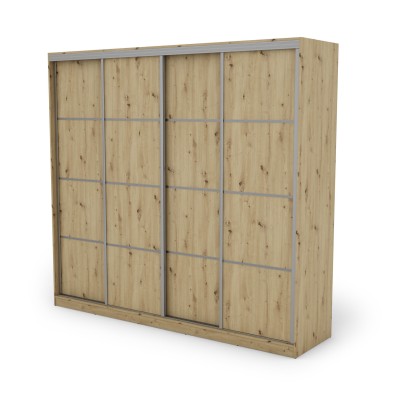 Szafa przesuwna 260x240 cm dąb Artisan – Maxdoro | eMeblast