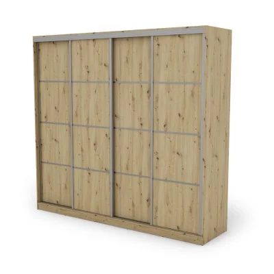Szafa przesuwna 260x240 cm dąb Artisan – Maxdoro | eMeblast