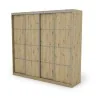 Szafa przesuwna 260x240 cm dąb Artisan – Maxdoro