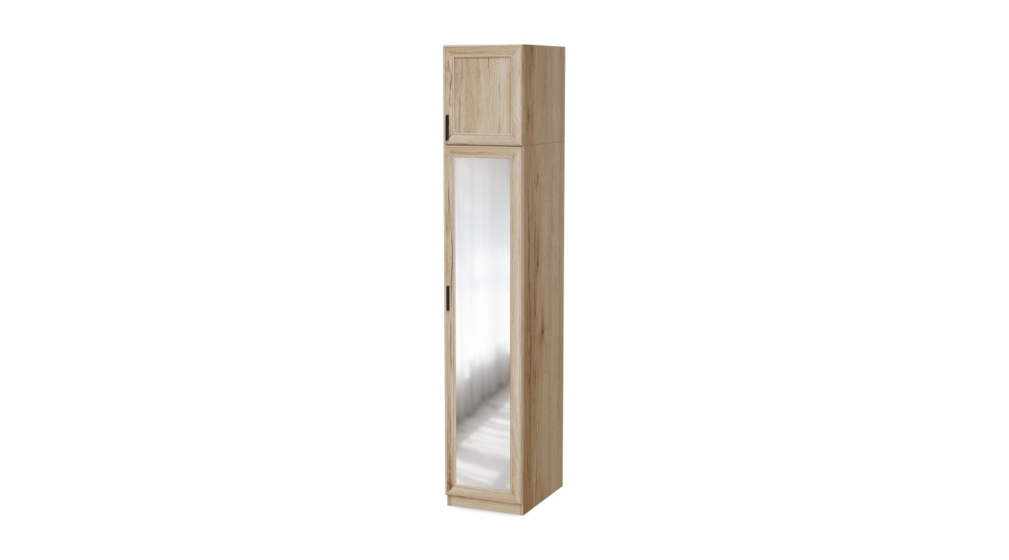 Słupek 43,4 cm dąb grand naturalny lustro – Vero Line 434 | eMeblast Słupek 43,4 cm dąb grand naturalny lustro – Vero Line 434 | eMeblast