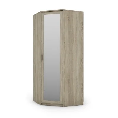 Szafa narożna 85x85 cm lustro sonoma jasna – Vena | eMeblast