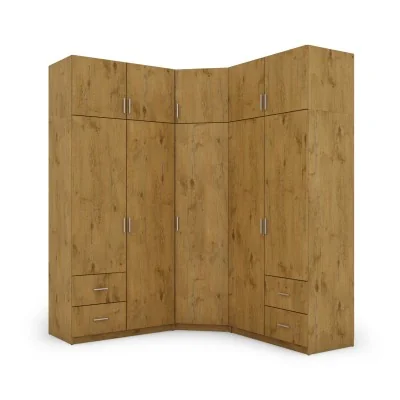 Szafa narożna 189x240 cm dąb lancelot – Corvado | eMeblast