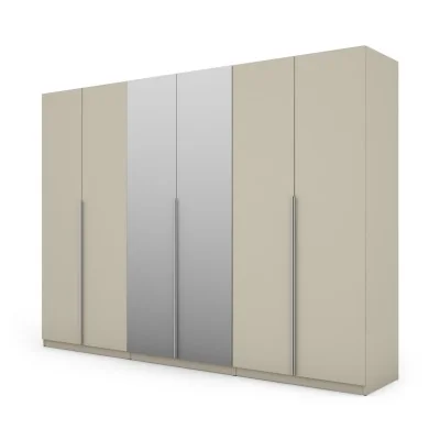 Szafa 300x220 cm kaszmirowy beż lustro – Modulor | eMeblast