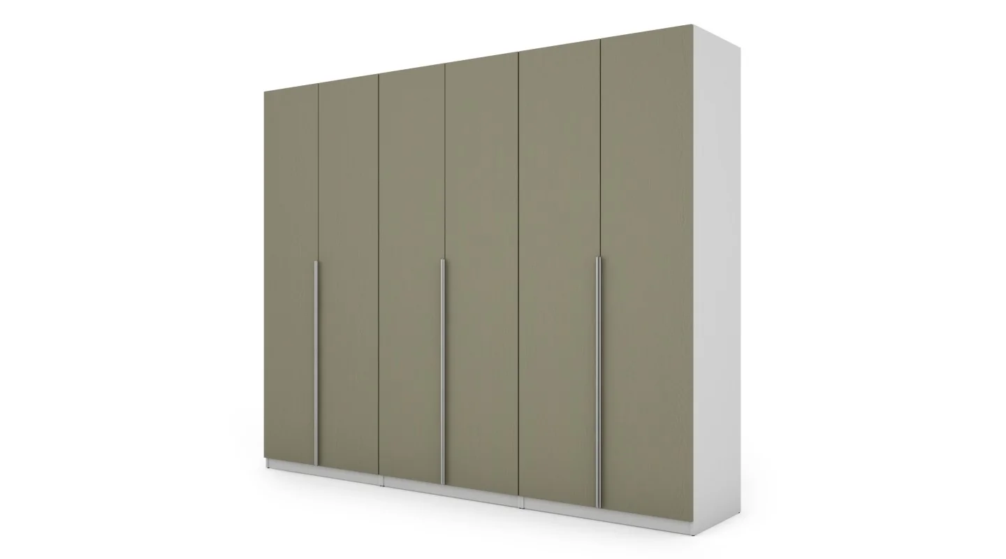 Szafa 282x230 cm biel eukaliptus – Selvaris | eMeblast Szafa 282x230 cm biel eukaliptus – Selvaris | eMeblast