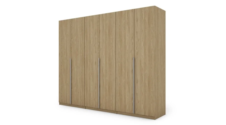 Szafa 282x230 cm dąb olejowany – Selvaris | eMeblast Szafa 282x230 cm dąb olejowany – Selvaris | eMeblast