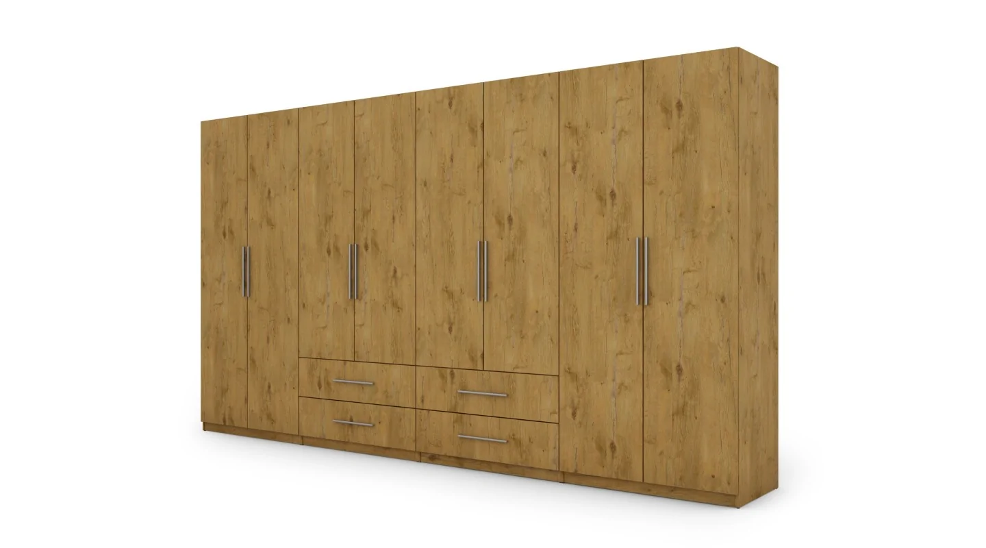 Szafa 400x220 cm dąb lancelot – Luvano | eMeblast