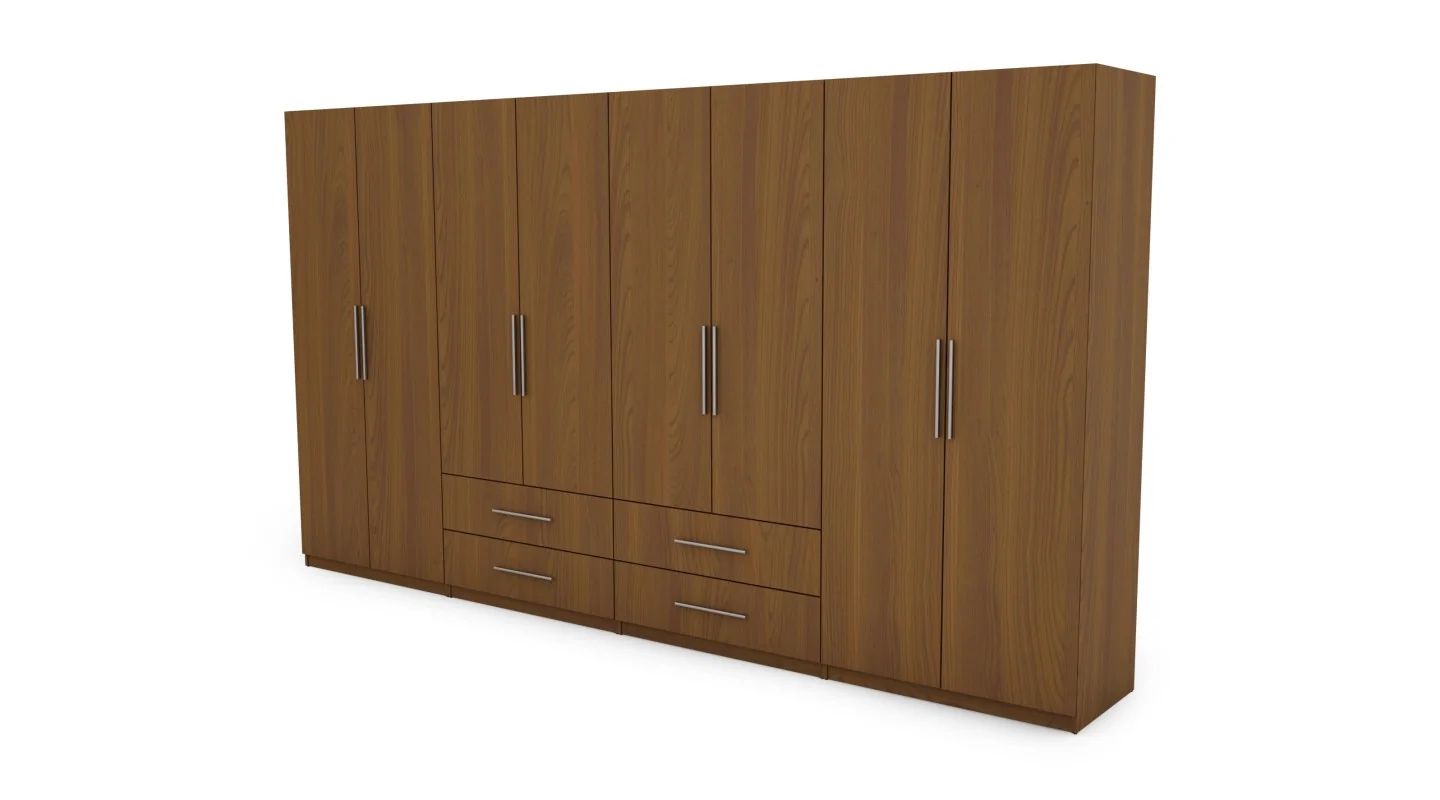 Szafa 400x220 cm wiśnia porto – Luvano | eMeblast