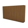 Szafa 400x220 cm wiśnia porto – Luvano