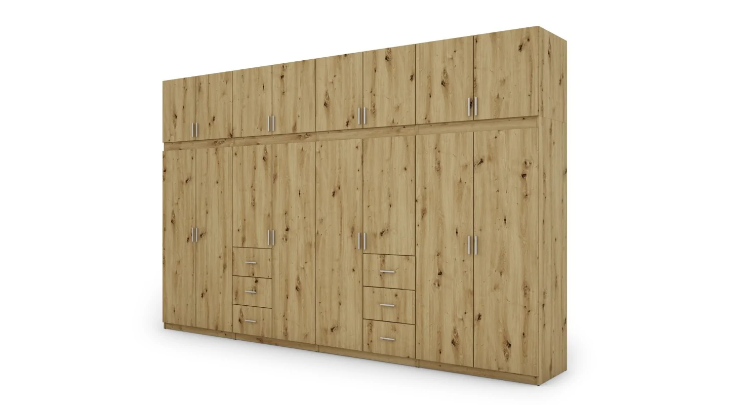 Szafa 380x240 cm artisan – Melvio | eMeblast Szafa 380x240 cm artisan – Melvio | eMeblast