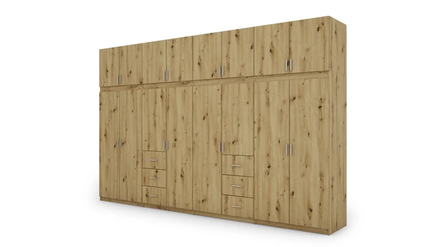 Szafa 380x240 cm artisan – Melvio | eMeblast Szafa 380x240 cm artisan – Melvio | eMeblast
