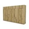 Szafa 360x220 cm dąb grand naturalny – Sorelo