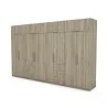 Szafa 360x220 cm sonoma jasna – Sorelo