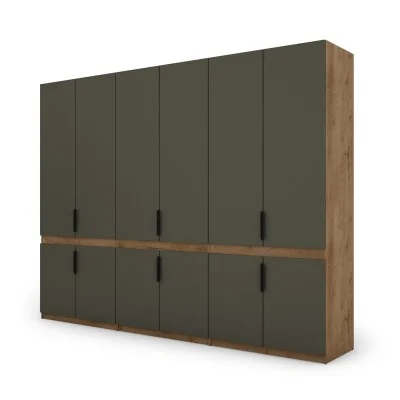 Szafa 310x240 cm dąb lefkas grafit – Ordinex | eMeblast