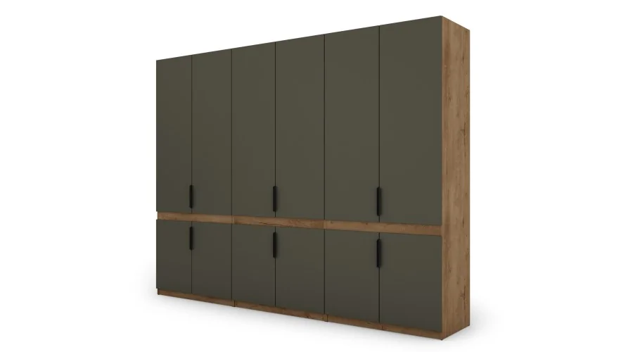 Szafa 310x240 cm dąb lefkas grafit – Ordinex | eMeblast Szafa 310x240 cm dąb lefkas grafit – Ordinex | eMeblast