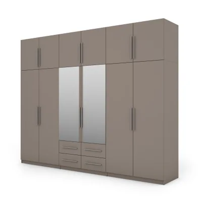 Szafa 300x240 cm sepia lustro – Alturo | eMeblast