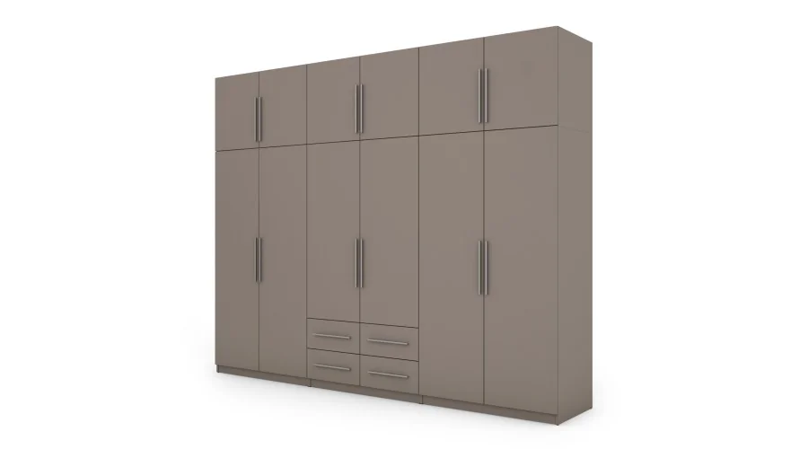 Szafa 300x240 cm sepia – Alturo | eMeblast Szafa 300x240 cm sepia – Alturo | eMeblast