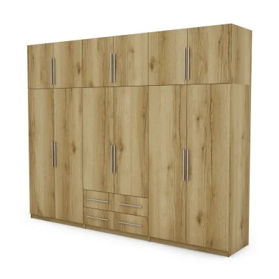 Szafa 300x240 cm dąb grand naturalny – Alturo | eMeblast