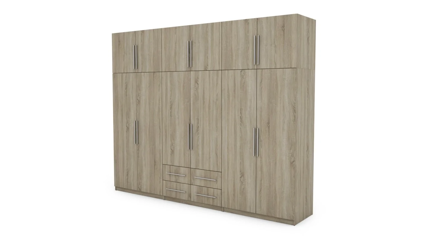 Szafa 300x240 cm sonoma jasna – Alturo | eMeblast