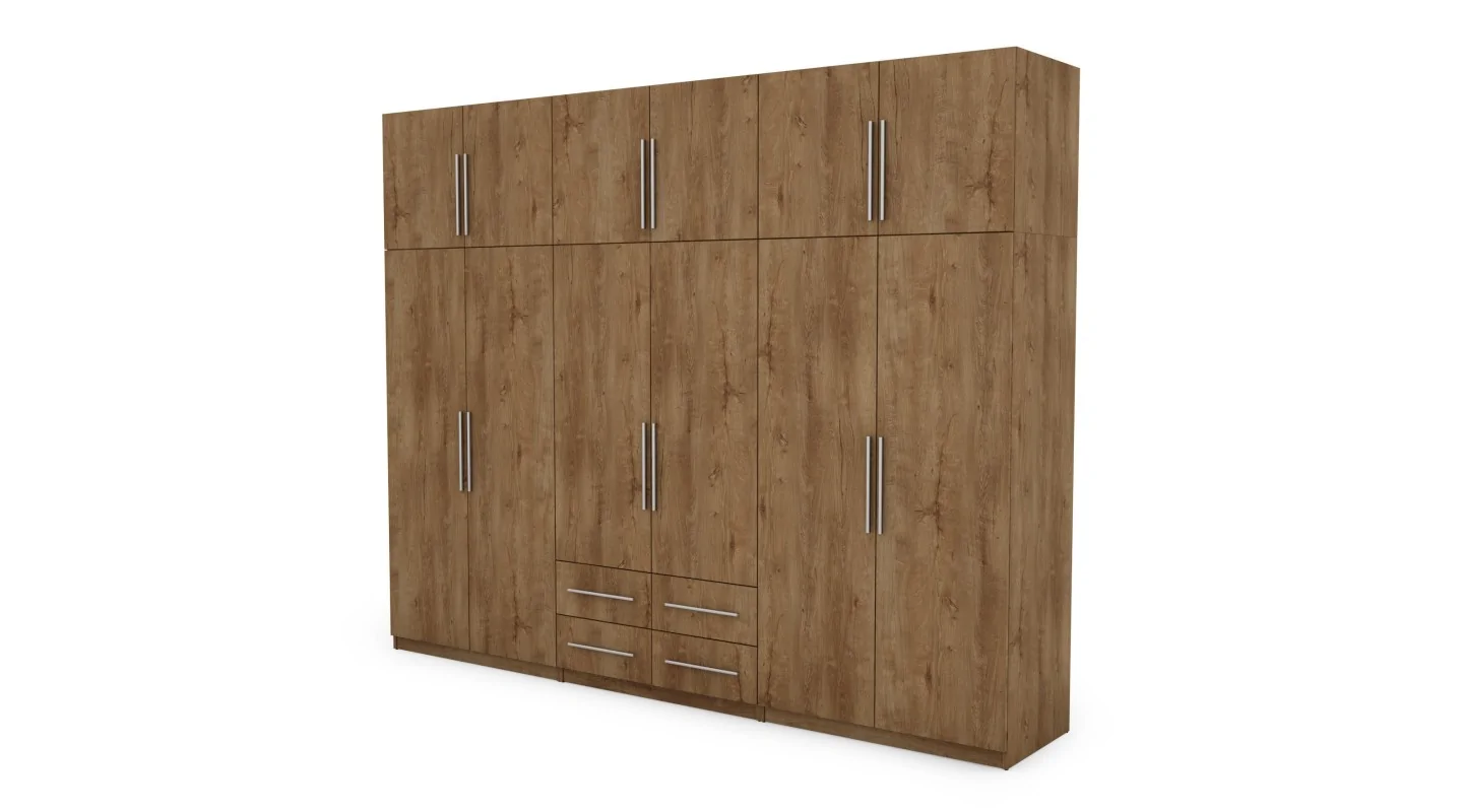 Szafa 300x240 cm dąb lefkas – Alturo | eMeblast