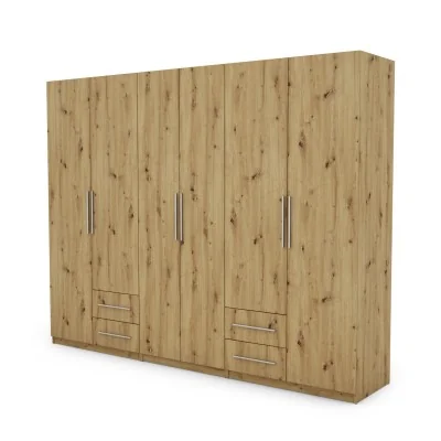 Szafa 280x220 cm dąb artisan – Hedron | eMeblast