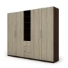 Szafa 260x220 cm sonoma ciemna sonoma jasna – Orvian