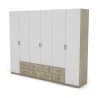 Szafa 240x220 cm sonoma jasna biel – Torven