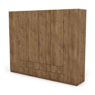 Szafa 240x220 cm dąb lefkas – Torven | eMeblast
