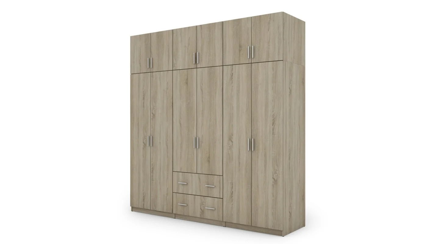 Szafa 222x230 cm sonoma jasna – Altis | eMeblast Szafa 222x230 cm sonoma jasna – Altis | eMeblast