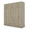 Szafa 222x230 cm sonoma jasna – Altis