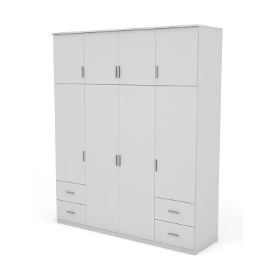 Szafa 200x242 cm biała – Arden | eMeblast