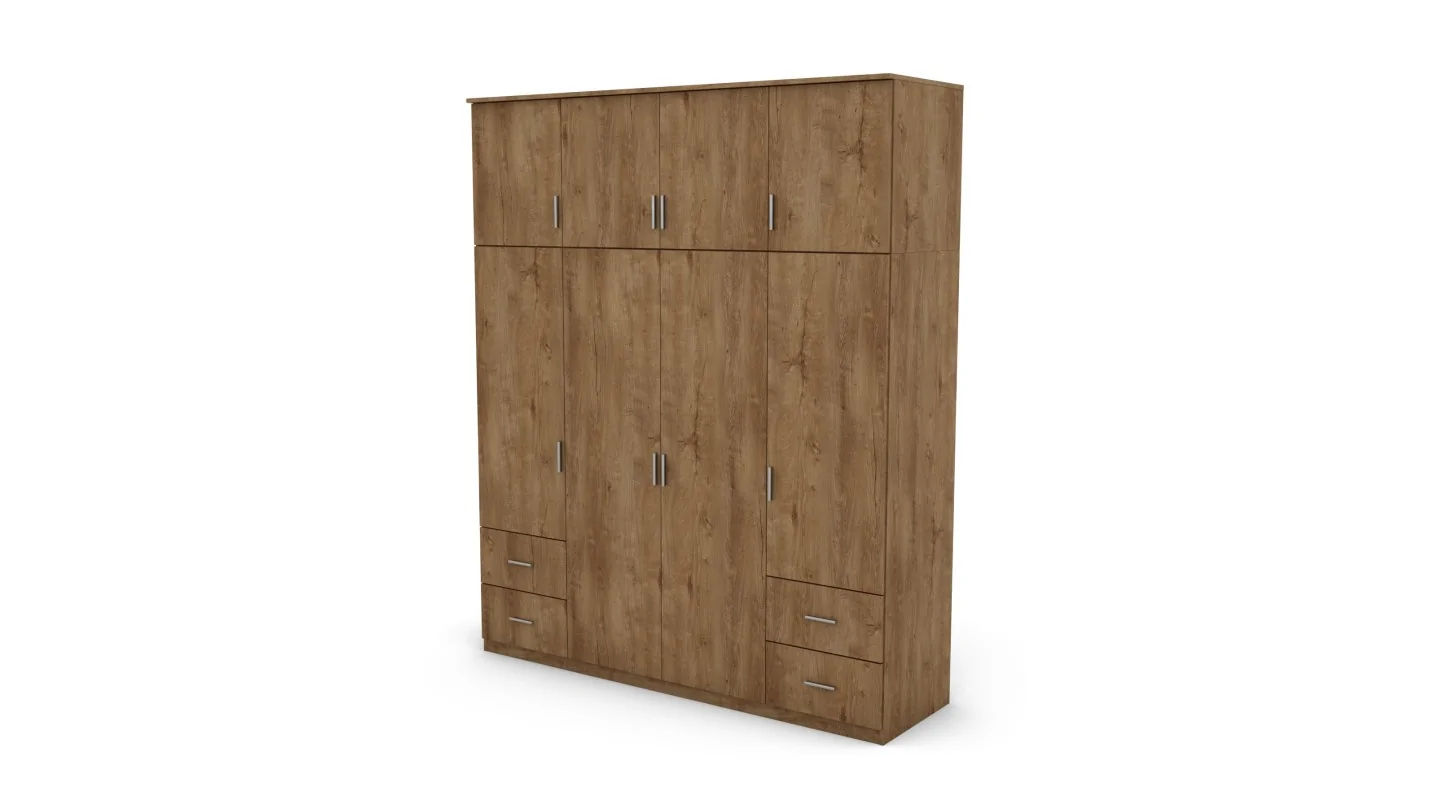 Szafa 200x242 cm dąb lefkas – Arden | eMeblast