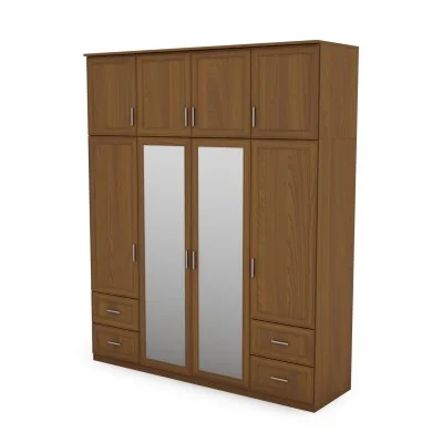 Szafa 200x242 cm wiśnia porto lustro – Arden | eMeblast