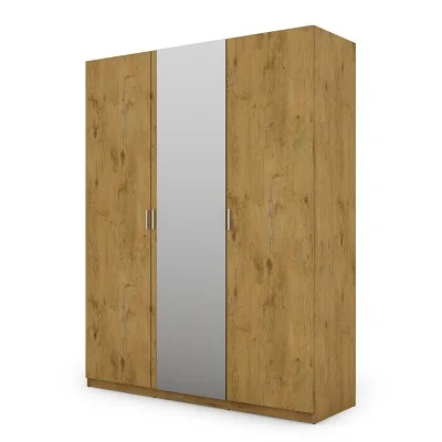 Szafa 180x230 cm dąb lancelot lustro – Aven | eMeblast