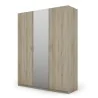 Szafa 180x230 cm z lustrem sonoma jasna – Aven