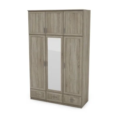 Szafa 150x242 cm sonoma jasna lustro – Vento | eMeblast