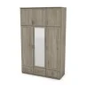 Szafa 150x242 cm z lustrem sonoma jasna – Vento