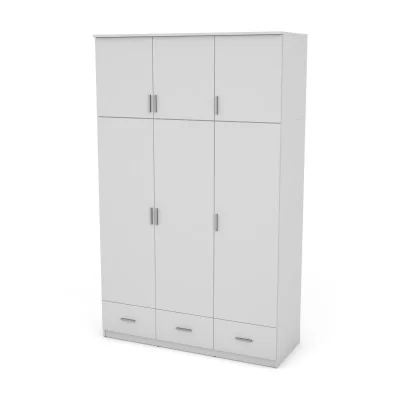 Szafa 150x242 cm biała – Vento | eMeblast