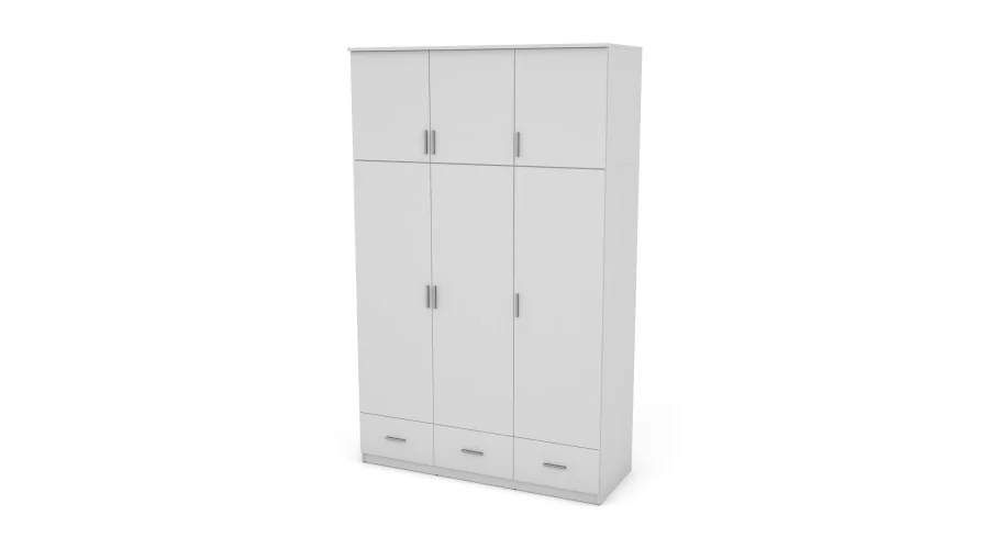 Szafa 150x242 cm biała – Vento | eMeblast Szafa 150x242 cm biała – Vento | eMeblast